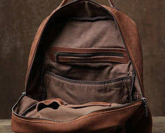 Cool Leather Mens Backpacks Large Travel Backpack Hiking Backpack for Men
