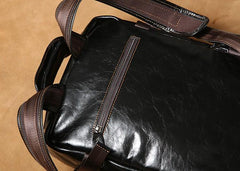 Leather Cool Mens Backpack Large Travel Backpack Hiking Backpack for Men