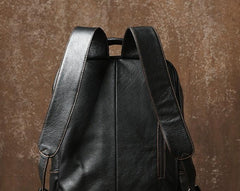 Cool Leather Mens Backpack Large Travel Backpack Hiking Bag for Men