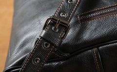 Cool Leather Mens Backpack Large Travel Backpack Hiking Bag for Men