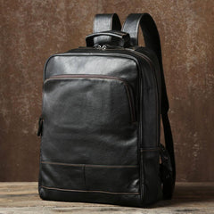 Cool Leather Mens Backpack Large Travel Backpack Hiking Bag for Men