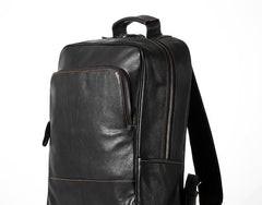 Cool Leather Mens Backpack Large Travel Backpack Hiking Bag for Men