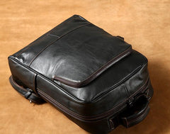 Cool Leather Mens Backpack Large Travel Backpack Hiking Bag for Men
