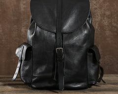 Leather Mens Cool Backpacks Large Travel Backpack Hiking Backpack for Men