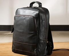 Cool Leather Mens Backpack Large Travel Backpack Hiking Bag for Men