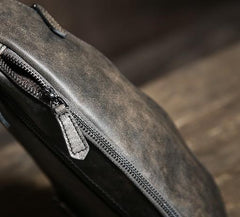 Leather Mens Cool Chest Bag Sling Bag Shoulder Sling Bag Travel Sling Bag for men