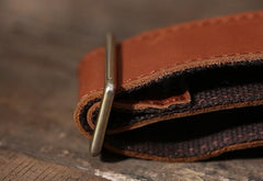 Cool Leather Mens Sling Bag Sling Shoulder Bag Chest Bag for men