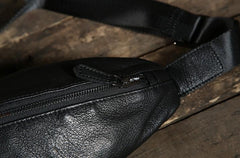 Leather Mens Cool Chest Bag Sling Bag Shoulder Sling Bag Travel Sling Bag for men