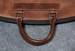 Cool Leather Mens Briefcase Work Bags Business Bag Laptop Bag for men