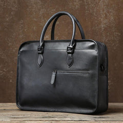 Leather Mens Cool Briefcase Shoulder Bag Work Bag Business Bag Laptop Bag for men