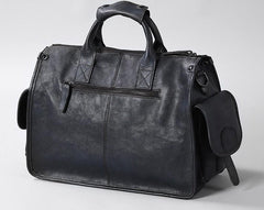 Leather Mens Cool Messenger Bag Travel Bag Business Bag Laptop Bag for men