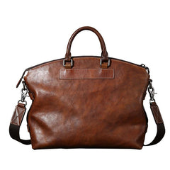 Cool Leather Mens Briefcase Work Bags Business Bag Laptop Bag for men