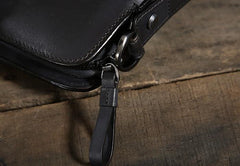 Cool Leather Mens Briefcases Work Bag Business Bags Laptop Bag for men