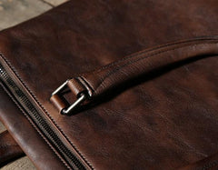 Leather Mens Cool Briefcase Work Bag Business Bag Laptop Bag for men