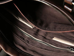 Leather Mens Cool Briefcase Work Bag Business Bag Laptop Bag for men