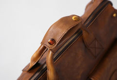 Leather Mens Cool Messenger Bag Travel Bag Business Bag Laptop Bag for men