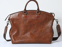 Cool Leather Mens Briefcase Work Bags Business Bag Laptop Bag for men