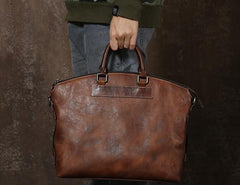 Cool Leather Mens Briefcase Work Bags Business Bag Laptop Bag for men