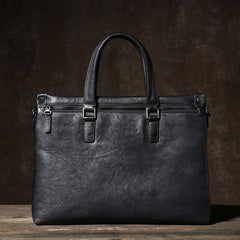Leather Mens Cool Briefcase Work Bag Business Bag Laptop Bag for men