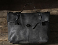 Vintage Leather Mens Cool Messenger Bag Work Bag Business Bag Laptop Bag for men