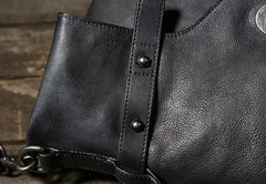 Vintage Leather Mens Cool Messenger Bag Work Bag Business Bag Laptop Bag for men