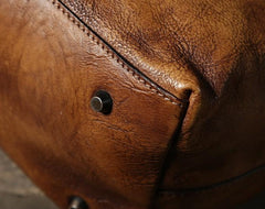 Vintage Leather Mens Cool Messenger Bag Work Bag Business Bag Laptop Bag for men