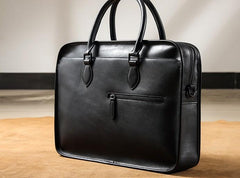 Leather Mens Cool Briefcase Shoulder Bag Work Bag Business Bag Laptop Bag for men