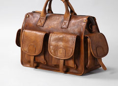 Leather Mens Cool Messenger Bag Travel Bag Business Bag Laptop Bag for men