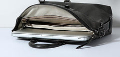 Cool Leather Mens Briefcase Work Bags Business Bag Laptop Bag for men