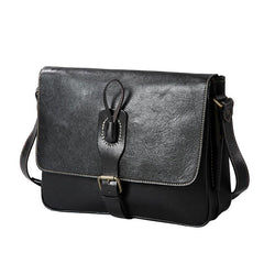 Cool Leather Mens Shoulder Bag Messenger Bag Bike Bag Cycling Bag for men