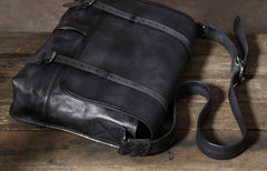 Handmade Leather Mens Cool Shoulder Bags Messenger Bags for men