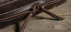 Cool Leather Mens  Small Shoulder Bag Messenger Bag Cycling Bag for men