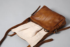 Leather Cool Mens Shoulder Bag Messenger Bag Cycling Bag for men