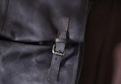 Handmade Leather Mens Cool Shoulder Bags Messenger Bags for men