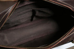 Cool Leather Mens  Small Shoulder Bag Messenger Bag Cycling Bag for men