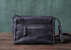 Handmade Leather Mens Cool Shoulder Bags Messenger Bag Cycling Bag for men