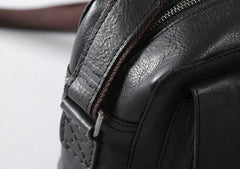 Leather Mens Cool Small Shoulder Bag Messenger Bag Cycling Bag for men