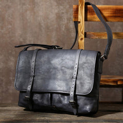 Handmade Leather Mens Cool Shoulder Bags Messenger Bags for men