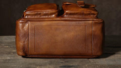 Cool Leather Mens Shoulder Bag Messenger Bag Travel Bag for men