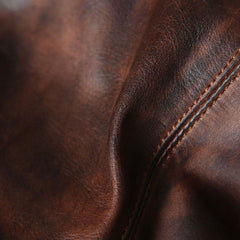 Cool Leather Mens Shoulder Bag Messenger Bag Cycling Bag for men