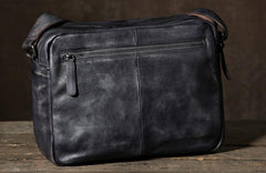 Cool Leather Mens Shoulder Bag Messenger Bag Travel Bag for men