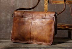Handmade Leather Mens Cool Shoulder Bags Messenger Bags for men