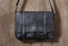 Handmade Leather Mens Cool Shoulder Bags Messenger Bags for men