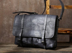 Handmade Leather Mens Cool Shoulder Bags Messenger Bags for men