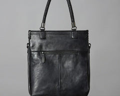 Handmade Leather Mens Handbag Cool Messenger Bag Shoulder Bag for Men