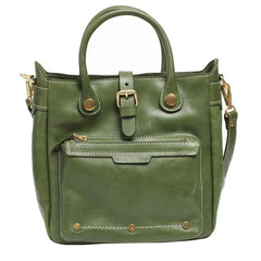 Brown Leather Satchel Purse Women's Satchel Handbags - Annie Jewel