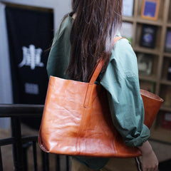 Best Leather Tote Bags Womens Shopper Bag - Annie Jewel