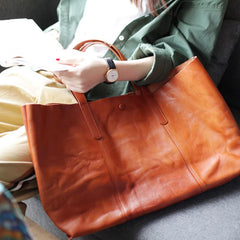 Best Leather Tote Bags Womens Shopper Bag - Annie Jewel
