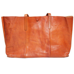 Womens Shopper Bag Soft Leather Tote Bag - Annie Jewel