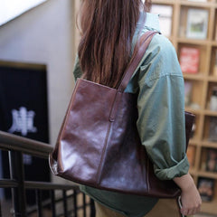 Best Leather Tote Bags Womens Shopper Bag - Annie Jewel
